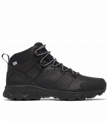 Columbia Mens Peakfreak Ii Mid Outdry Leather Hiking Shoe Black / Graphite