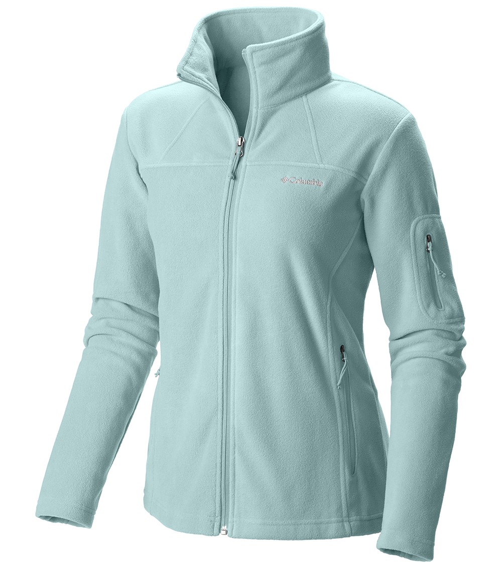 Columbia Womens Fast Trek Ii Full Zip Fleece Jacket Spray